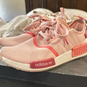 Light pink Adidas.